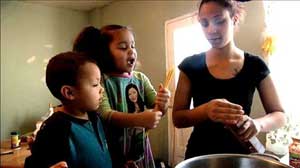 Single mom with many mouths to feed