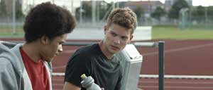 Hesitating over a water bottle that has tasted gay lips